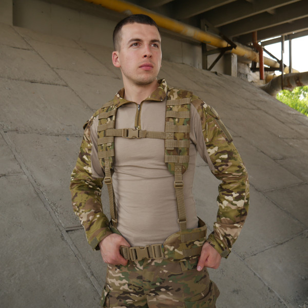 Ремно-плечевая система мультикам Kiborg R-2 с IRR покрытием