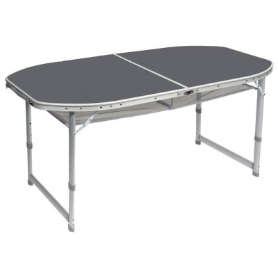 Стол Bo-Camp Case Model Oval 150x80 cm Grey (1404399)