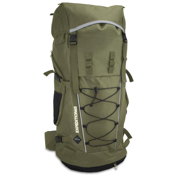 Туристический рюкзак 65 литров хаки для походов и снаряжения Semi Line Khaki (A3041-3)