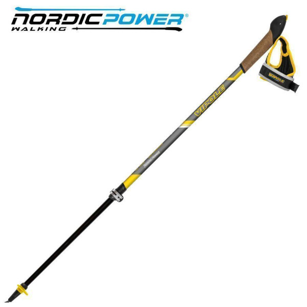 Палки для скандинавской ходьбы Vipole Hercules Vario Carbon +200 г
