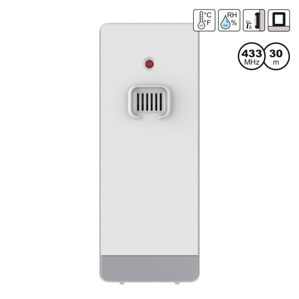 Датчик температури та вологості Technoline TX205DTH для метеостанцій WS9050, WS9065