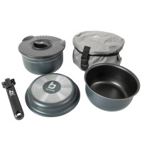 Набор посуды Bo-Camp Trekking 5 Pieces Anthracite (2300351) Набор посуды Bo-Camp Trekking 5 Pieces Anthracite (2300351)