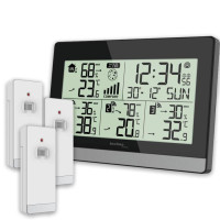 Термогигрометр Technoline WS7065 Black/Silver (WS7065) Термогигрометр Technoline WS7065 Black/Silver (WS7065)