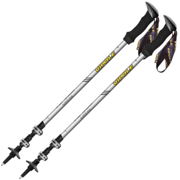Трекинговые палки Vipole Super HSA DLX антишок 3 секции 298 г