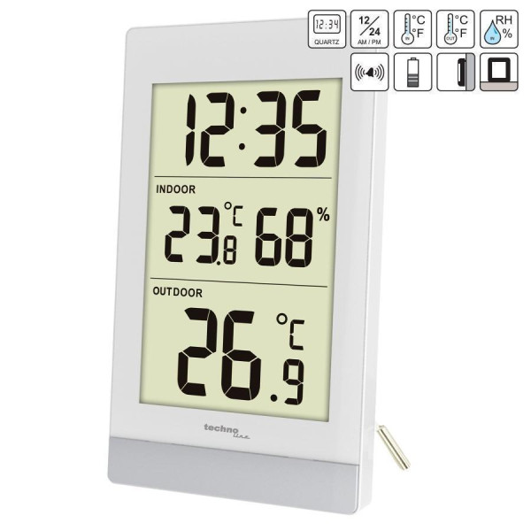 Термогигрометр Technoline WS7039 White (WS7039)