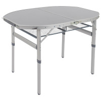 Стіл Bo-Camp Premium Oval 100x70 cm Grey (1404424)