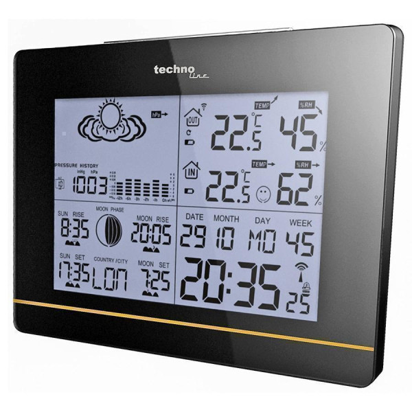 Метеостанция Technoline WS6750 Black (WS6750)