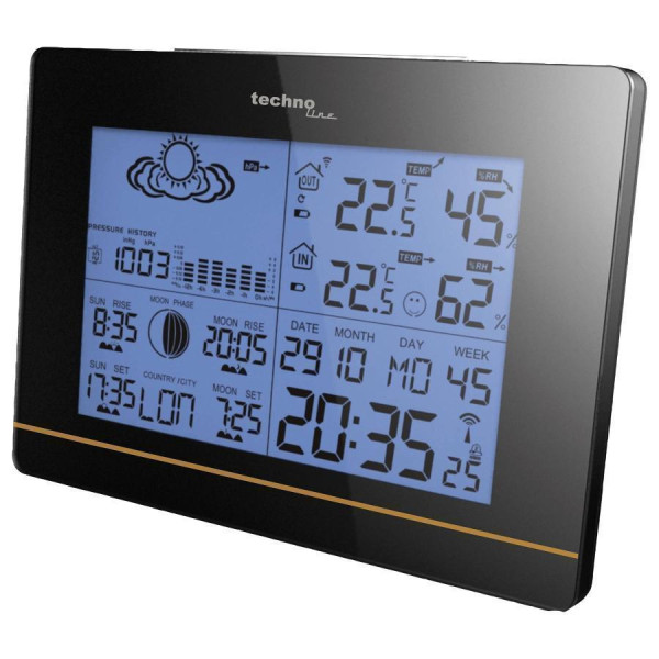 Метеостанция Technoline WS6750 Black (WS6750)