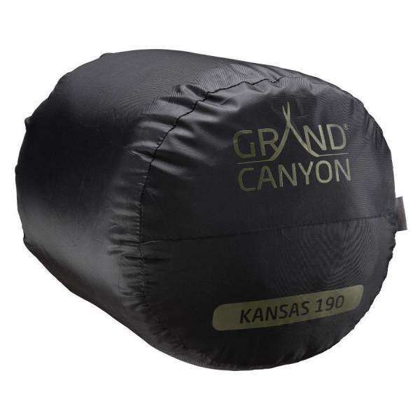 Спальный мешок Grand Canyon Kansas 190 0°C Capulet Olive Left (340019) Спальный мешок Grand Canyon Kansas 190 0°C Capulet Olive Left (340019)