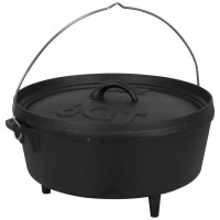 Казан с крышкой Bo-Camp Dutch Oven Cast Iron 31 cm/5 L Black (2122410)