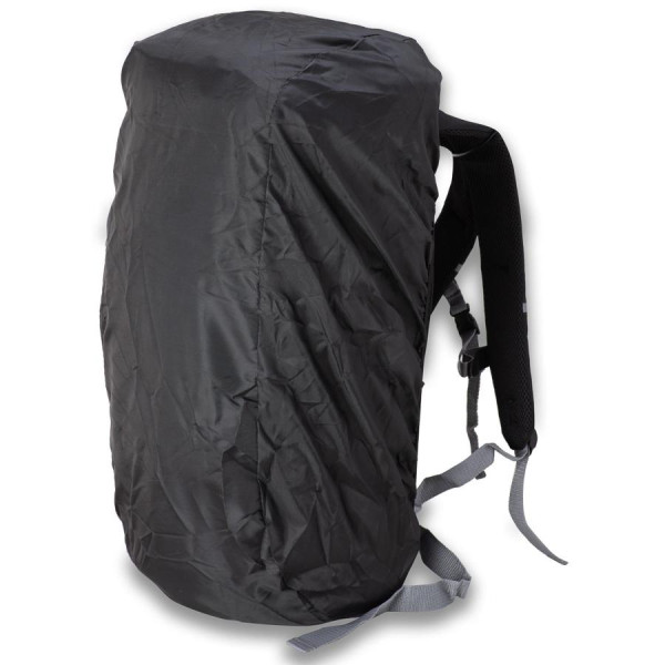 Туристический рюкзак 45 литров с чехлом от дождя для походов Semi Line Black (A3046-1)