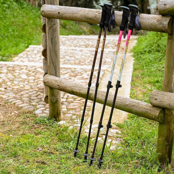 Палки трекинговые из алюминия Vipole Trekker Violet (S25 11)