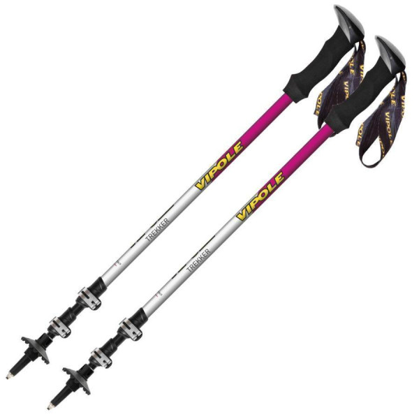 Палки трекинговые из алюминия Vipole Trekker Violet (S25 11)