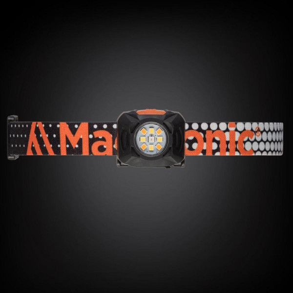 Фонарь налобный Mactronic Rebel (400 Lm) Cool/Warm White/Red LED Recharg Type-C (AHL0061UC)