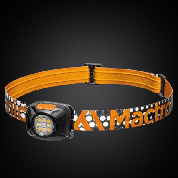 Фонарь налобный Mactronic Rebel (400 Lm) Cool/Warm White/Red LED Recharg Type-C (AHL0061UC)