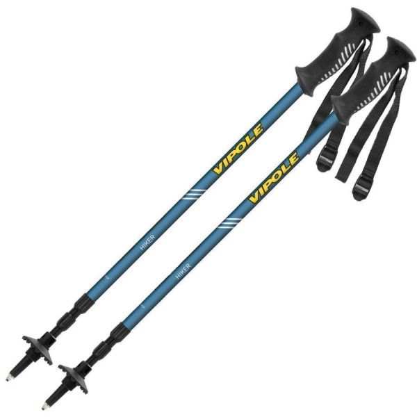 Трекинговые палки Vipole Hiker 3 секции Alu 7075 крепкие
