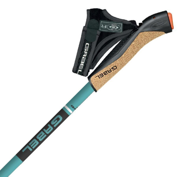 Палки для скандинавской ходьбы Gabel Stretch Lite телескопические 75-130 см