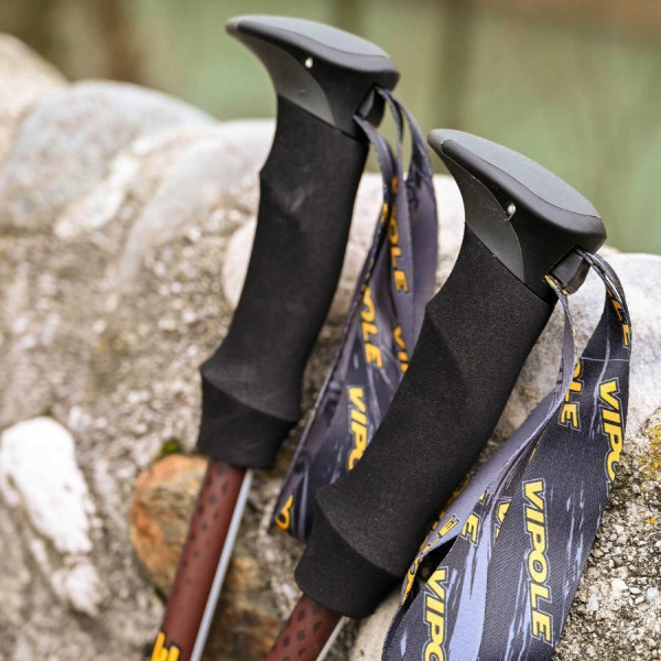 Трекинговые палки Vipole Trango легкие 220 г из алюминия 7075 3 секции