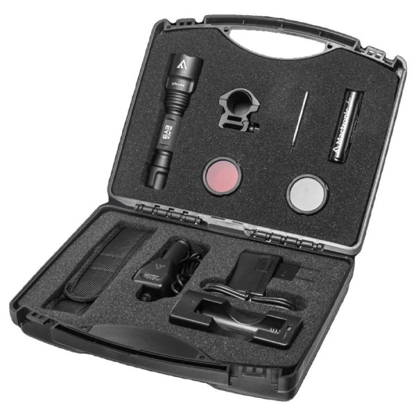 Фонарь тактический Mactronic Black Eye 650 (650 Lm) Recharg Type-C Gun Mount RGB Kit (L-MX532L-RC/SET3)