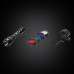 Ліхтар тактичний Mactronic Black Eye 650 (650 Lm) Recharg Type-C Gun Mount RGB Kit (L-MX532L-RC/SET3
