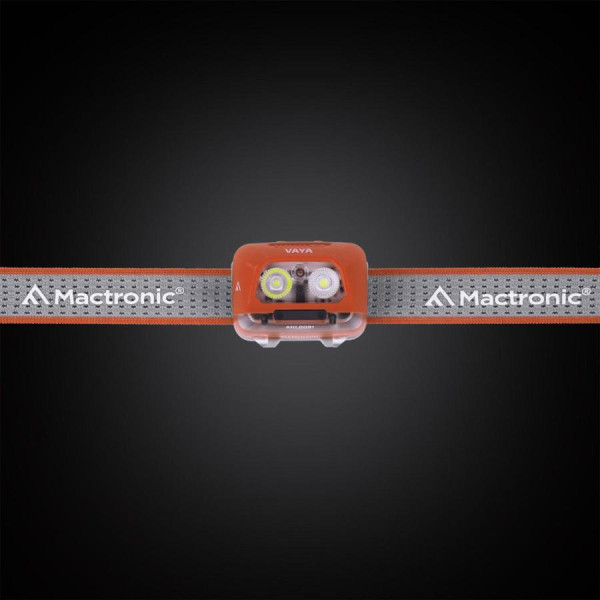 Фонарь налобный Mactronic Vaya (480 Lm) Cool/Warm White/Red LED Recharg Type-C (AHL0091)