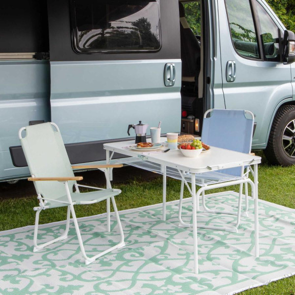 Складаний стіл Bo-Camp Garland 90х60 см з регулюванням висоти