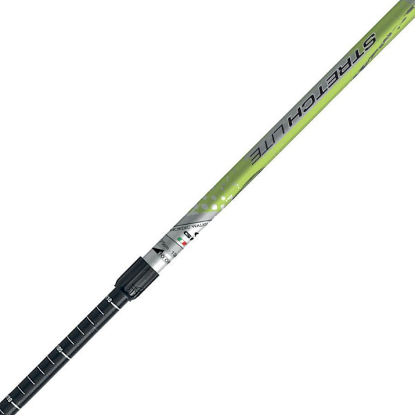 Палки для скандинавской ходьбы Gabel Stretch Lime Dual Tech 77-130 см
