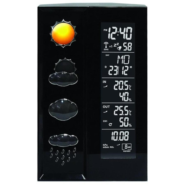 Метеостанция Technoline WS6650 Black (WS6650)