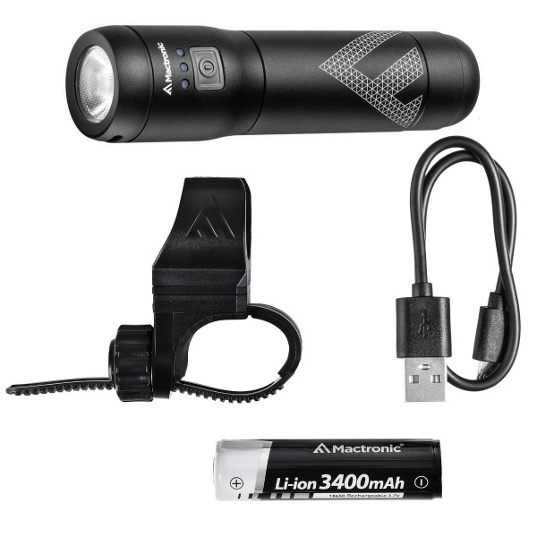 Ліхтар велосипедний передній Mactronic Scream 3.1 (1000 Lm) Recharg Type-C (ABF0167)