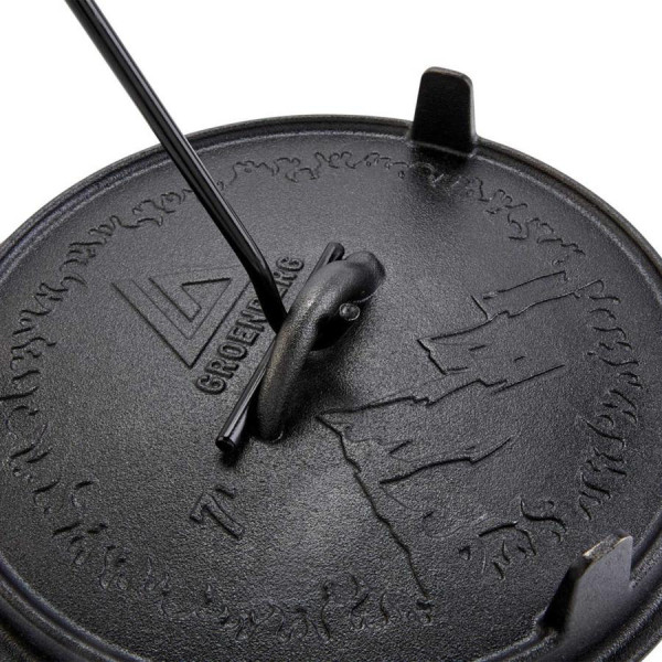 Подъемник крышки для казана и Dutch Oven из кованой стали