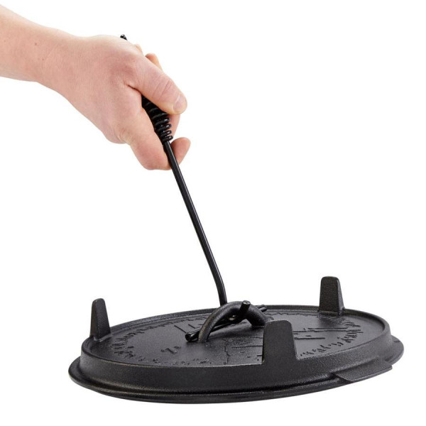 Подъемник крышки для казана и Dutch Oven из кованой стали