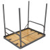 Стіл Bo-Camp Margate 75x55 cm Bamboo Brown (1404666)