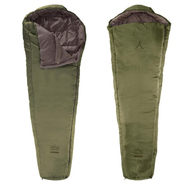 Спальный мешок Grand Canyon Fairbanks 205 -4°C Capulet Olive Left (340021)