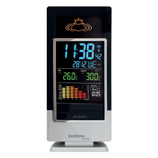 Метеостанція Technoline WS6502 Black/Silver (WS6502)