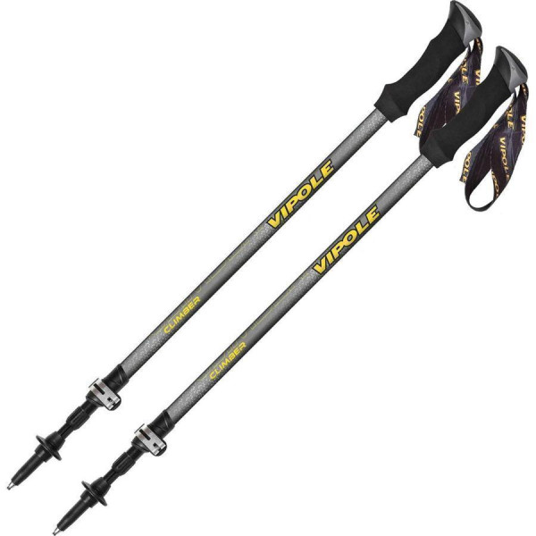 Палки трекинговые Vipole Climber AS QL 63-135 см с антишоком