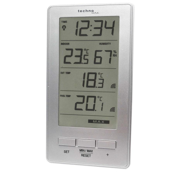 Термогигрометр Technoline WS9069 IT Silver (WS9069)