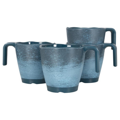 Набор чашек Gimex Mug Stone 4 Pieces 4 Person Dark Blue (6917120) Набор чашек Gimex Mug Stone 4 Pieces 4 Person Dark Blue (6917120)