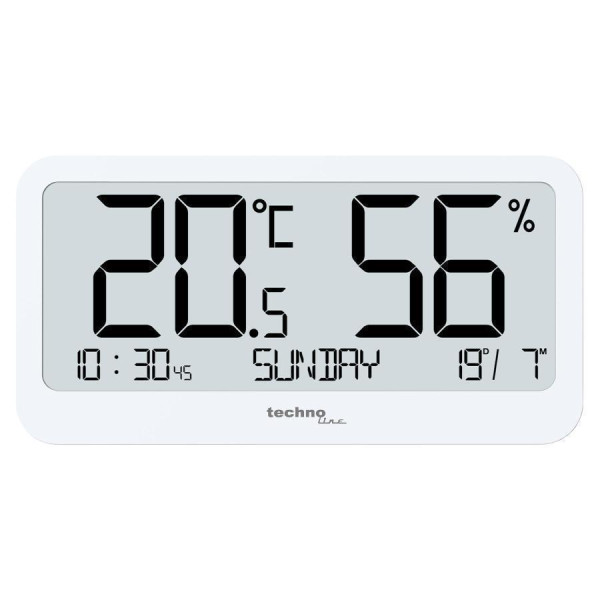 Термогигрометр Technoline WS9455 White (WS9455)