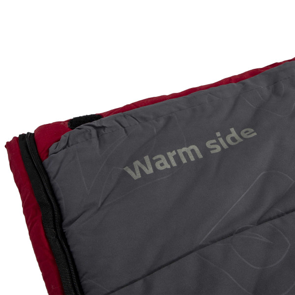 Спальный мешок Bo-Camp Gramark Cool/Warm Gold -8° Red/Grey (3605890)