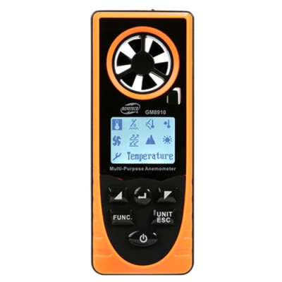 Многофункциональный анемометр-метеостанция BENETECH GM8910