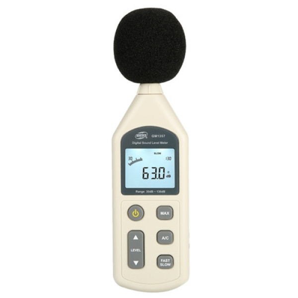 Шумомер BENETECH GM1357 - измеритель уровня шума 30-130 дБ 