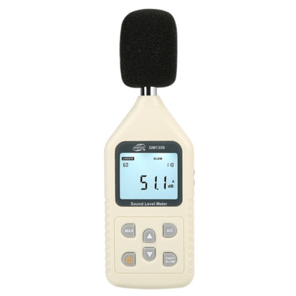Цифровой шумомер BENETECH GM1358 (30-130 дБ)