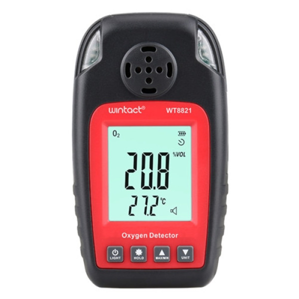 Монитор кислорода O2+термометр WINTACT WT8821
