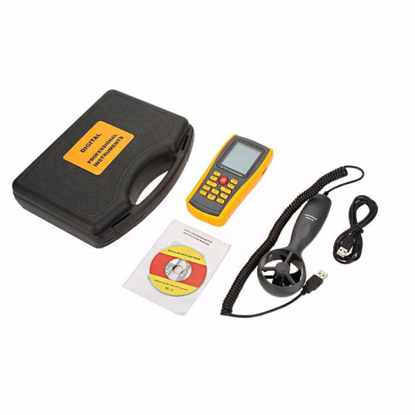 Анемометр-термометр с USB BENETECH GM8902