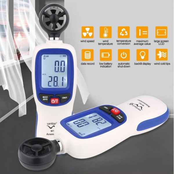 Анемометр WINTACT WT82