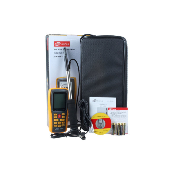 Термоанемометр с USB BENETECH GM8903