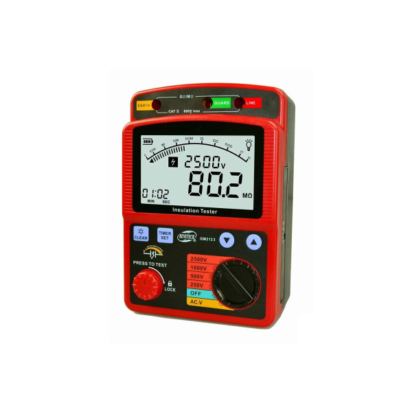 Мегаомметр BENETECH GM3123  (0-99,9 ГΩ)