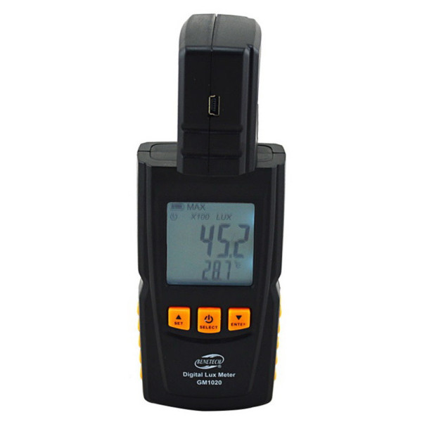 Люксметр + термометр с USB BENETECH GM1020