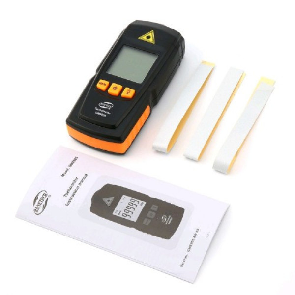 Тахометр бесконтактный BENETECH GM8905 (2,5-99999 об/мин) 