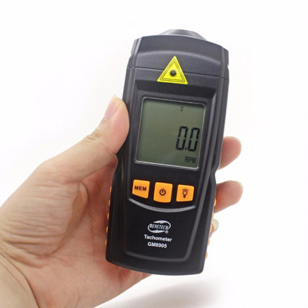Тахометр бесконтактный BENETECH GM8905 (2,5-99999 об/мин) 